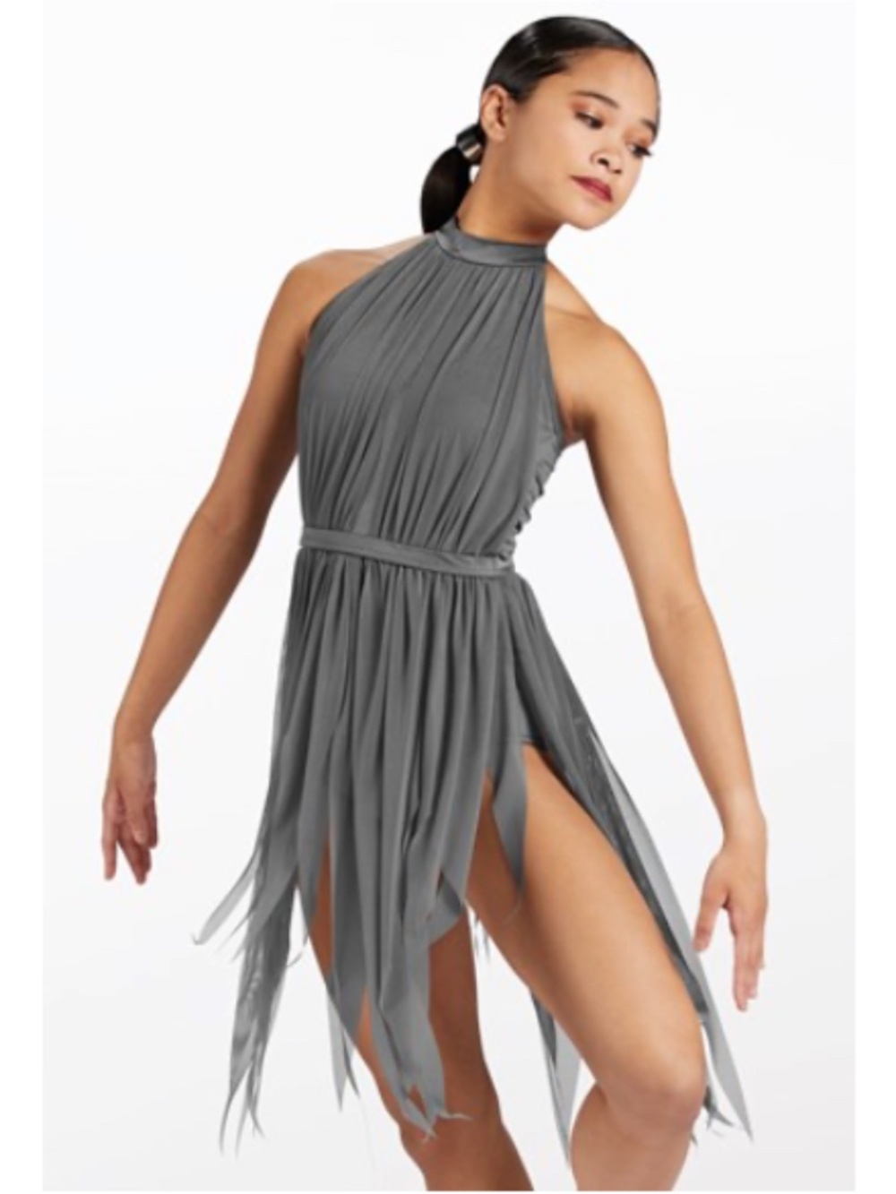 New! Weissman Style# 13083  "The Leaving Song" Costume COLOR: Gray SIZE: MA